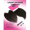 Lashey V Shape Invisible Clip in & Lace Clip in
