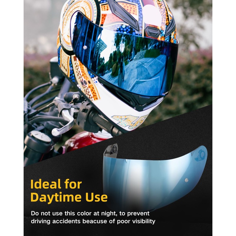 Soman K1 Helmet Visor Replacements, K1S Tinted Helmet Visor Compatible