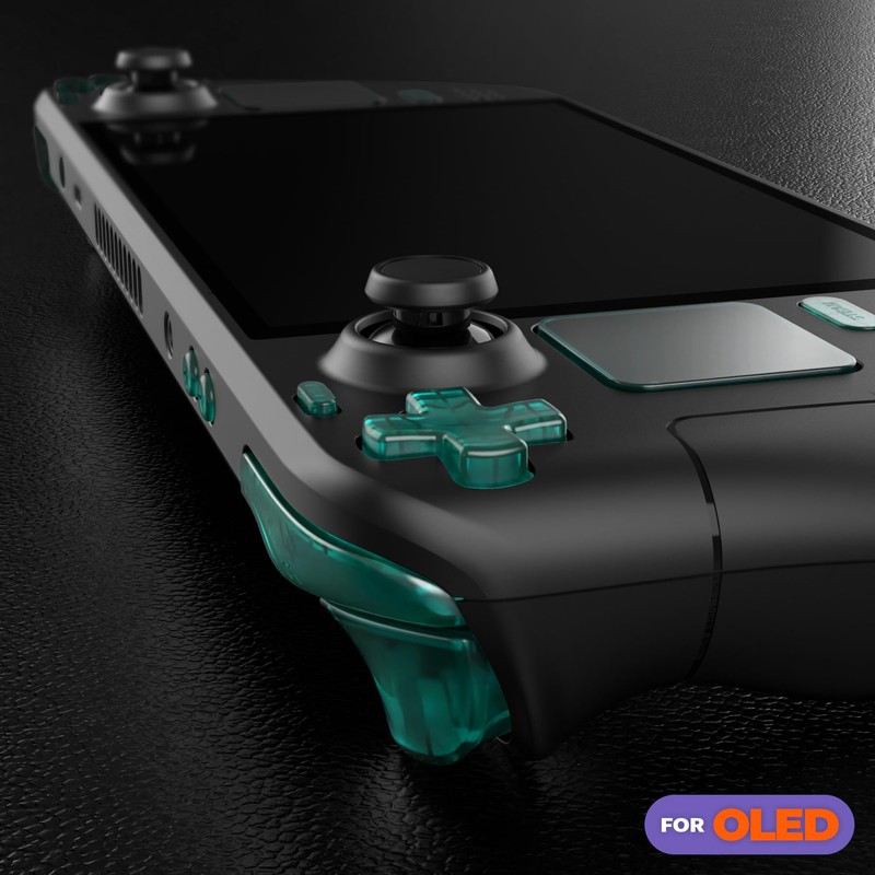 eXtremeRate Replacement Full Set Buttons for Steam Deck OLED Handheld