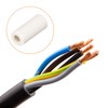 Rebower Ceramic Pipe Wiring Insulated Ceramic Hoses [for Cable Bundles