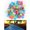 Fish Tank Fluorescent Bright Pebbles Luminous Glowing Stones for Aquarium