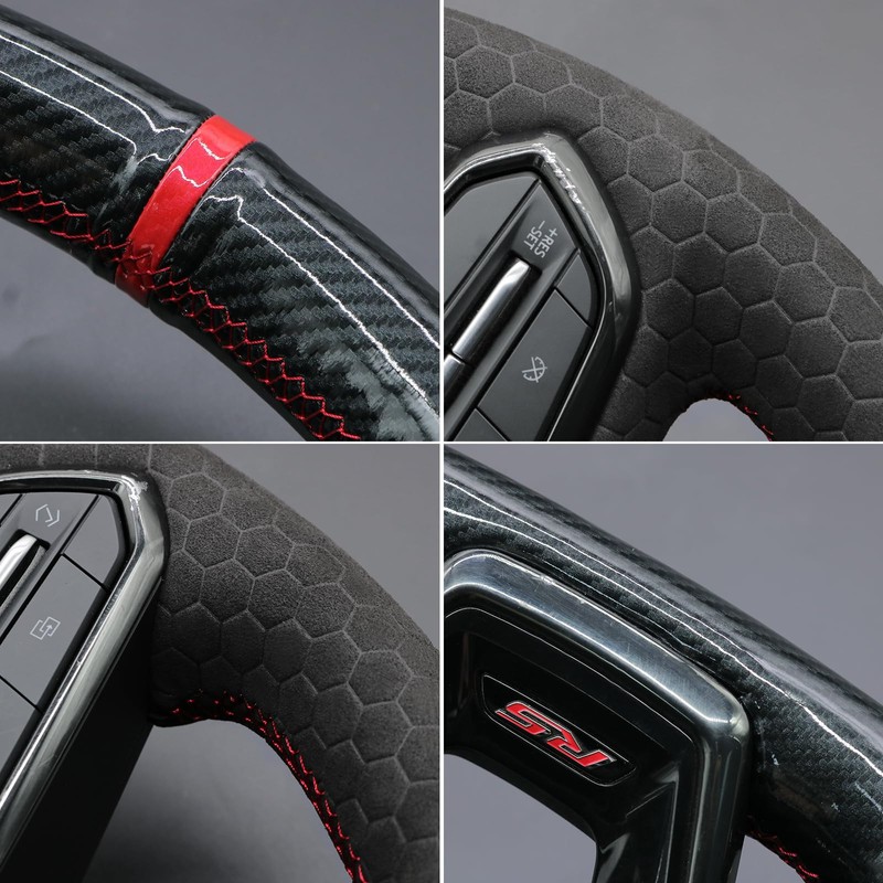MEWANT Steering Wheel Cover for Chevy Equinox RS 2025 /