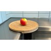 Utilify Bamboo Corner Cutting Board with Protective Edges