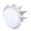 Crown Ring Box Luxurious Romantic Engagement Ring Box Portable Compact