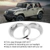 1 Pair Car Front Headlight Lamp Cover Trim Fit for