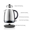 BUYDEEM K640 Stainless Steel Electric Tea Kettle with Auto Shut-Off