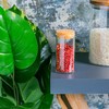 Argon Tableware Glass Storage Jars with Cork Lids - Modern