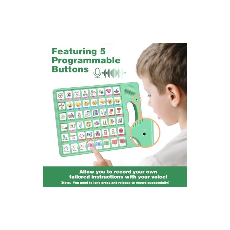 Joyreal AAC Device for Autism, Non Verbal Communication Tools for