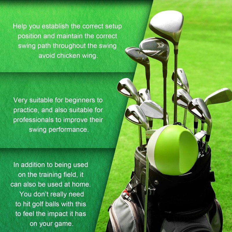 HRYOML The Connector Golf Training Aid, Upgraded Golf Connection Ball