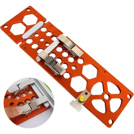 340MM Track Saw Square Right Angle Circular Saw Guide Rail Angle Stop Accessories, Guide Rail Square, Compatible with Guide, SquareGuide Rail Track Saw, for Makita Festool Rail(Orange)