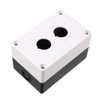 uxcell Push Button Switch Control Station Box 22mm 2 Button
