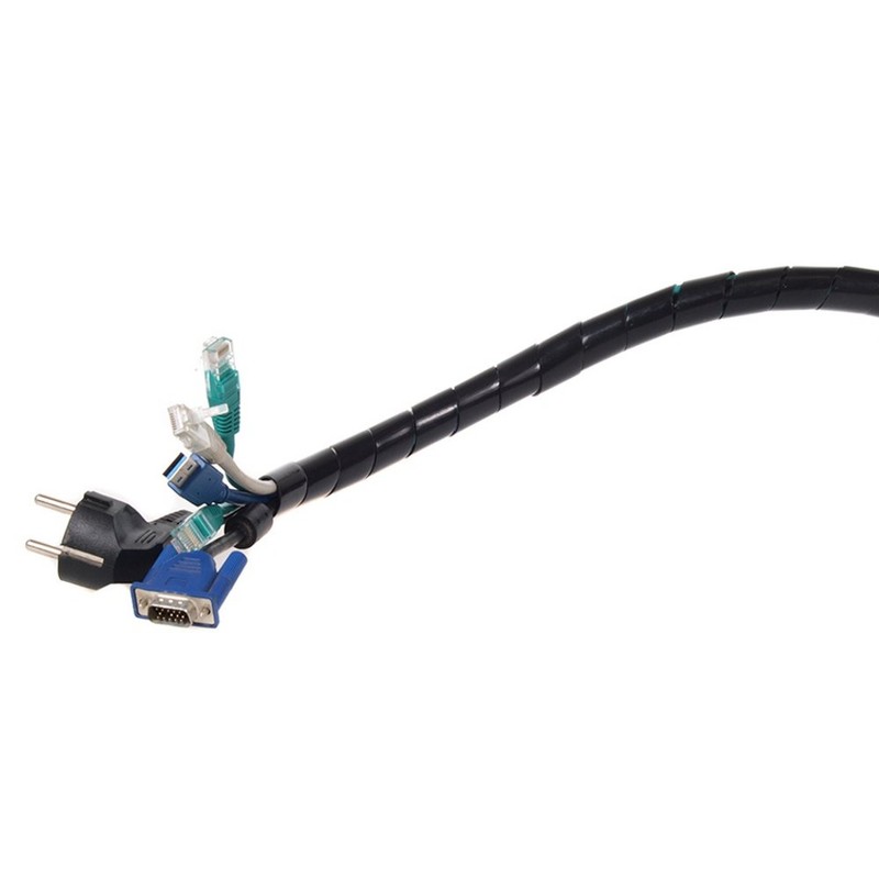 Maclean MCTV-686 B Flexible Cable Spiral Band Cable Tube Bundle