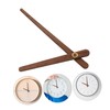 Tofficu 1 Set Elegant Wooden Clock Pointers Sturdy Clock Replacements