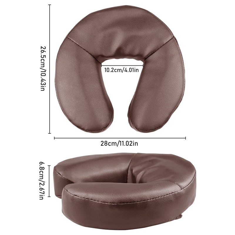 Kalolary Massage Face Cradle Pillow for Massage Tables, Universal Crescent