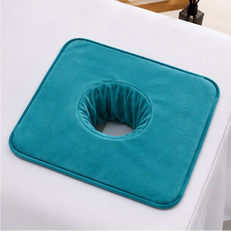 Massage Headrest Pad with Face Berth Hole for Professional Spa