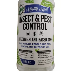 Mighty Mint Effective Plant-Based Insect & Pest Control Spray Bottle 15 FL OZ