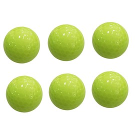 SUPVOX 6pcs Golf Training Balls Bulk Balls Light Absorption for Golf Practice