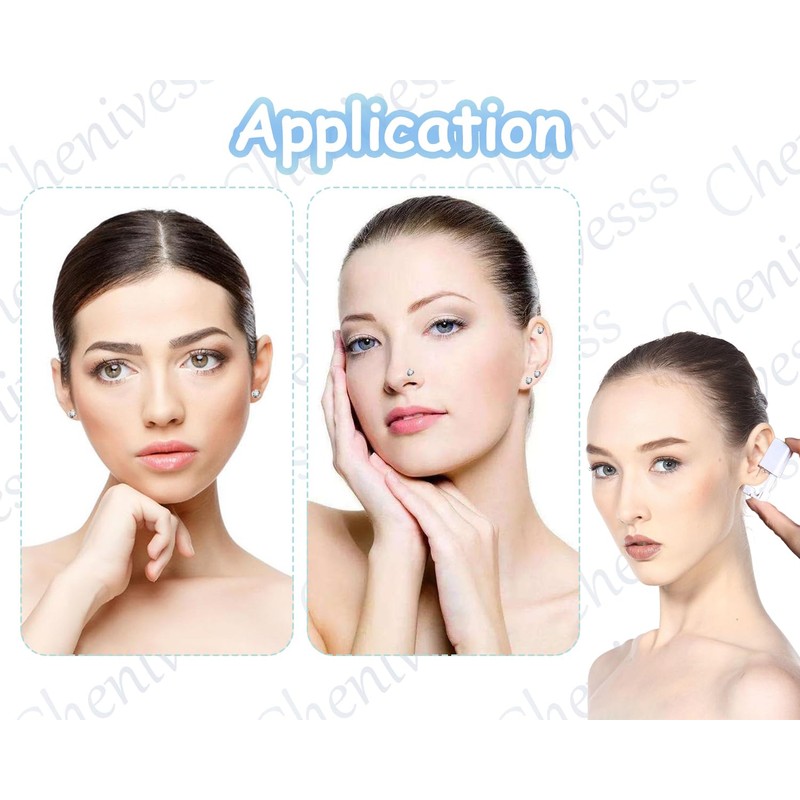 Pack of 4 disposable ear piercing gun, ear piercing gun,