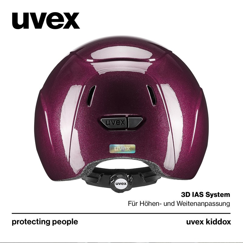 uvex Kidoxx Kids Lightweight Riding Helmet Individual Adjustment Optimal Ventilation