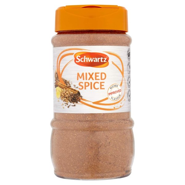 Schwartz Mixed Spice, Warm and Spicy Seasoning for Sweet and Savoury Dishes, 0.205 kg ,label may vary