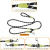 Multi-Function Hands Free Dog Leash， 7.5ft Rope Crossbody Dog Leash