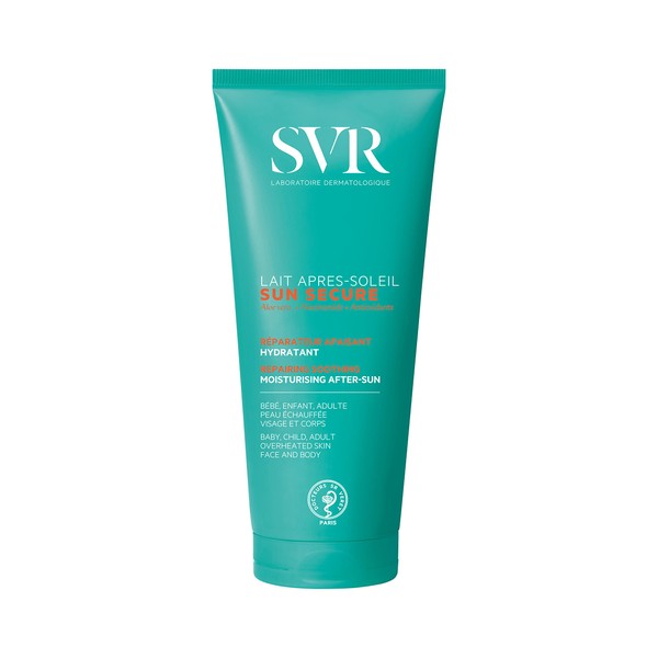 SVR Sun Secure - Lait Apres-Soleil Doposole Lenitivo Idratante Riparatore,