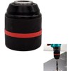 Flylin Keyless Hand Drill Chuck, Hex Shank Drill Chuck Adapter