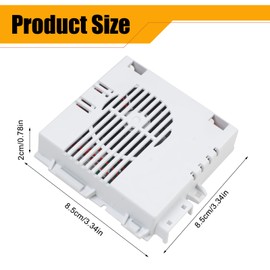 New Upgraded 5304523304 Dishwasher Vent Assembly Compatible with Frigidaire Dishwashers 462171, 60522285, 80465585, Replace Models 154861101,154773301,154682301,2754419
