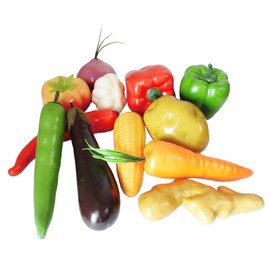 V440 Food Sample Vegetable Vegetable Decorative Display Plenty of 12 Types Set