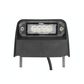 HELLA 2KA 010 278-051 Licence Plate Light - LED - 24V - mounting/Bolted - Cable: 500mm - Plug: EasyConn - Lateral Mounting