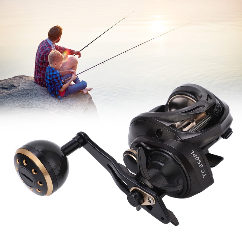 Sea Fishing Baitcasting Reel 9+1BB 6.3:1 16KG Drag Metal Wire