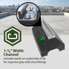 Adamax RTS14-10 Rooftop Support Block with Galvanized Steel Strut |