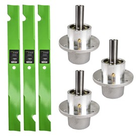 8TEN Spindle Notched High Lift Blade 72 inch Cut Deck for Ferris IS5100Z 5000/72 5000/72R 5000/72CE 3100/72 5030301