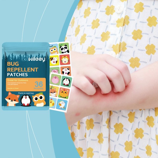 Does not apply Mosquito Repellent Stickers (36 Pack) - Animal