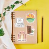 100 Pcs Cute Vinyl Inspirational Stickers for Kids Teens, Waterproof