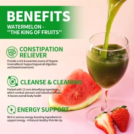 Tyillo Watermelon Slush Dietary Supplement-Gut,Constipation Relief-Summer Drinks-BoostMetabo