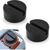 2 Pack Car Floor Jack Pads, Slotted Pucks Support Elastic