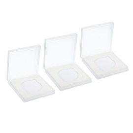 PATIKIL 67mm Lens Filter Case, 3pcs Camera Filter Case Portable Lens Filter Box Water Resistant Dustproof Plastic for Photography Filter Storage