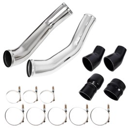 Aluminum Intercooler Pipe Silicone Boots Kit for 2013-2018 Dodge Ram 2500/3500 6.7l Cummins Diesel