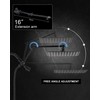 10" Rainfall Shower Head with Handheld Combo, High Pressure Dual