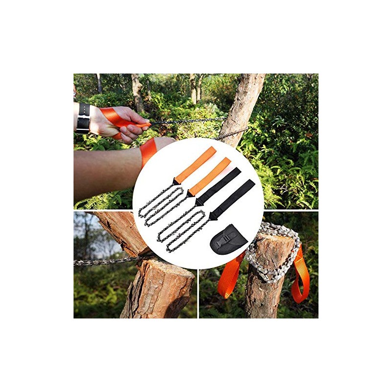 Pocket Chainsaw with Nylon Handle, Folding Handheld Chain Saw, Fast