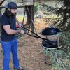 CKLT 40'' Fire Tongs for Fire Pit Heavy Duty Firewood
