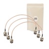 3 x Cable 3G SDI 30cm RG179 Support HD-SDI 3G