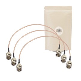 3 x Cable 3G SDI 30cm RG179 Support HD-SDI 3G SDI 4K 8K 75ohm