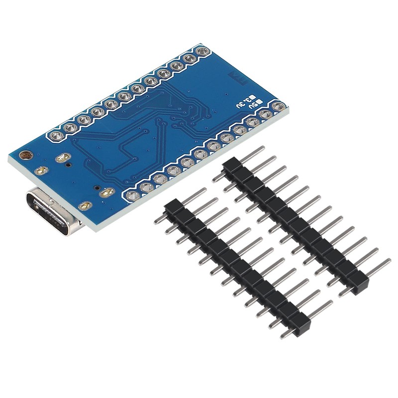 AITRIP 6PCS Pro Micro ATmega32U4 5V 16MHz Type-C Development Module