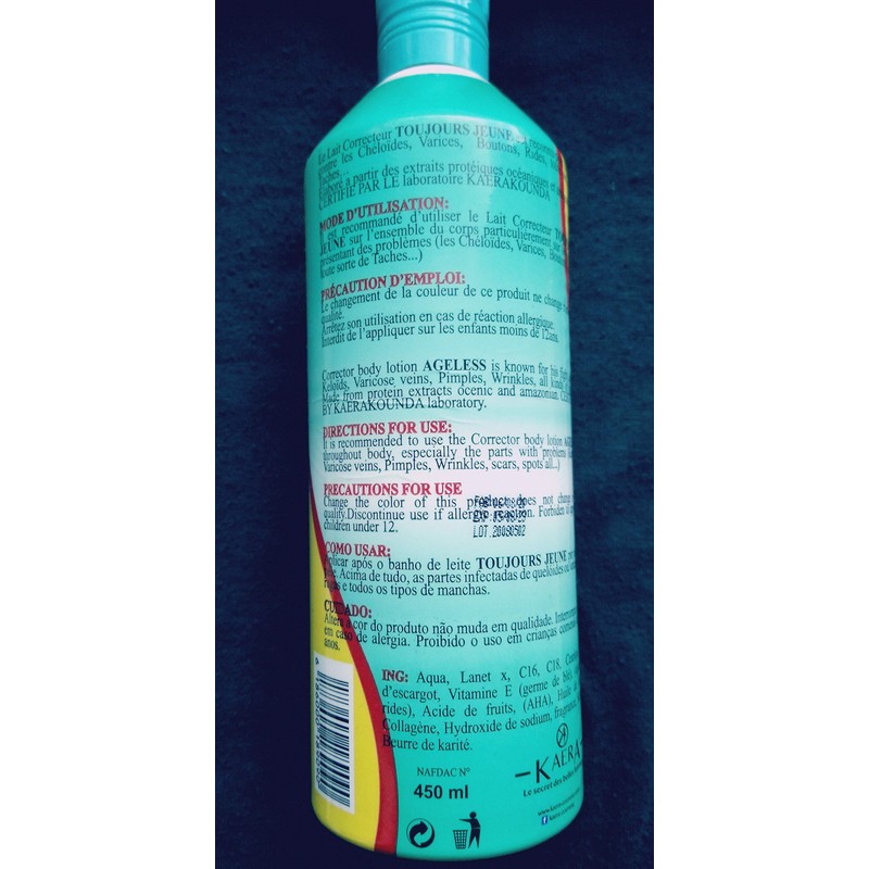 Toujours Jeune Lait Clarifying Lotion Ageless