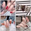 Chisafly Nail Parts Alphabet Initial Numbers Small Alphabet A-Z Numbers