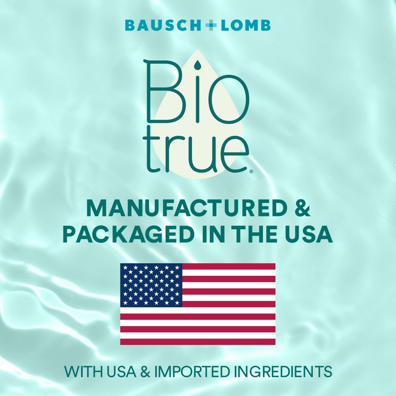 Biotrue Contact Solution, Multi-Purpose Solution with Lens Case, Cleans, Conditions,