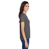 A4 Topflight Heather Tee Charcoal M