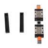 Linear Guide Rail High Accuracy Bearing Steel Strong Bearing Wear